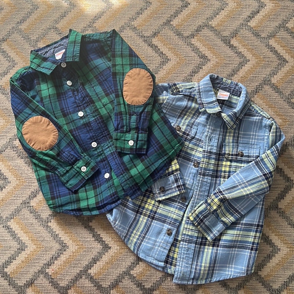 Gymboree Flannel Shirt Bundle